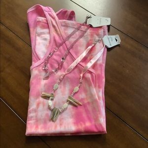 Tie-Dye New Racerback Tank Top.